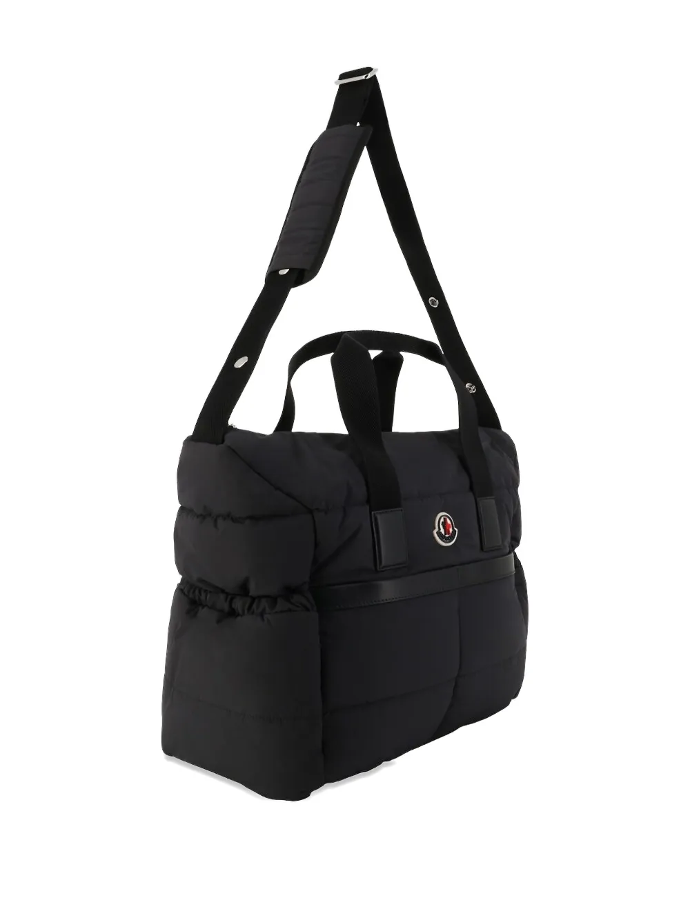 Moncler Enfant Gewatteerde schoudertas Zwart