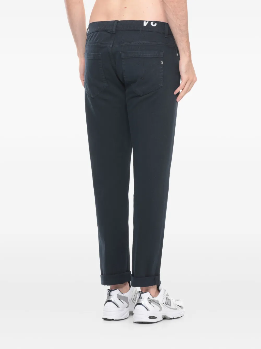 DONDUP Broek met vijf zakken Blauw