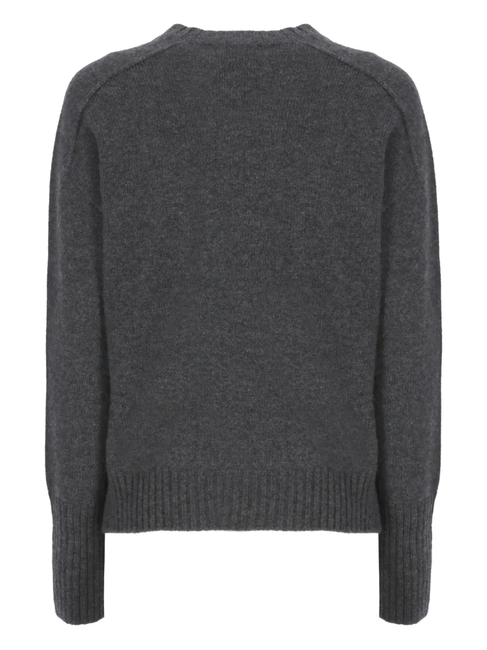 Vanisé Merino Wool And Cashmere Sweater In Gray