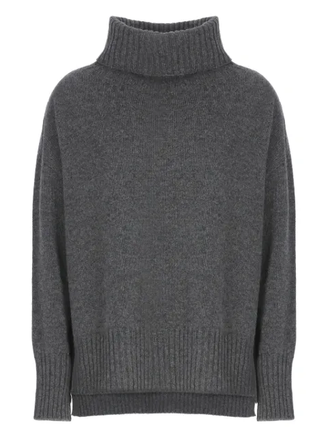 Vanisè سويتر برقبة عالية وأكمام طويلة