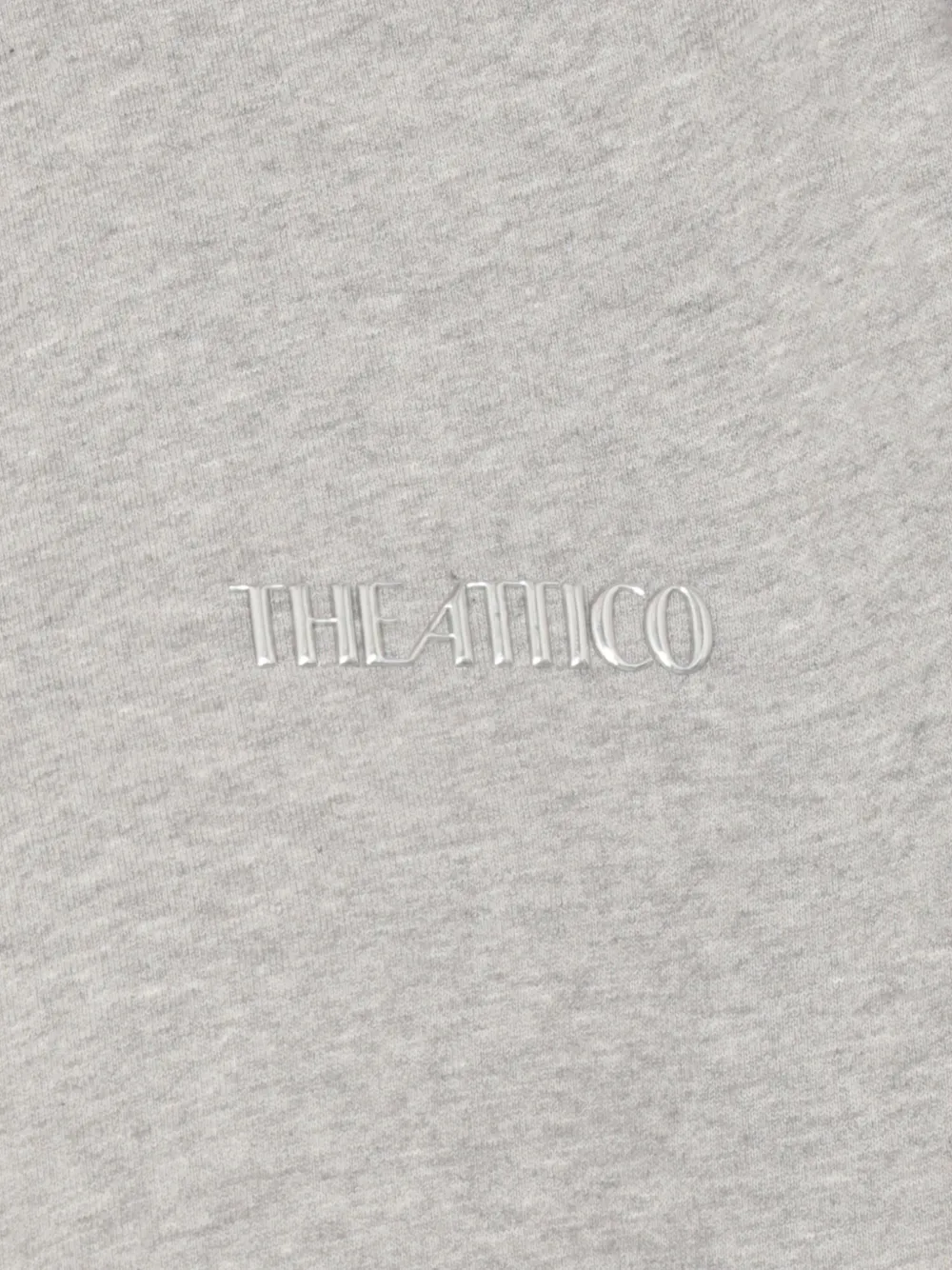The Attico Sweater met ronde hals Grijs