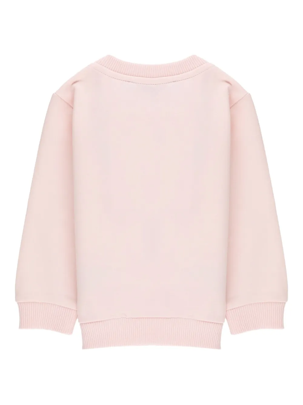 Moschino Kids Sweater met teddybeerprint Roze