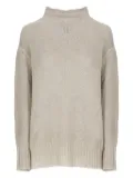 Avant Toi mock-neck cashmere sweater - Neutrals