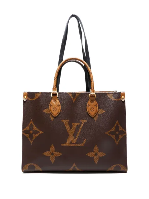 Louis Vuitton Pre-Owned 2020 Giant Monogram On the Go MM Tote Bag