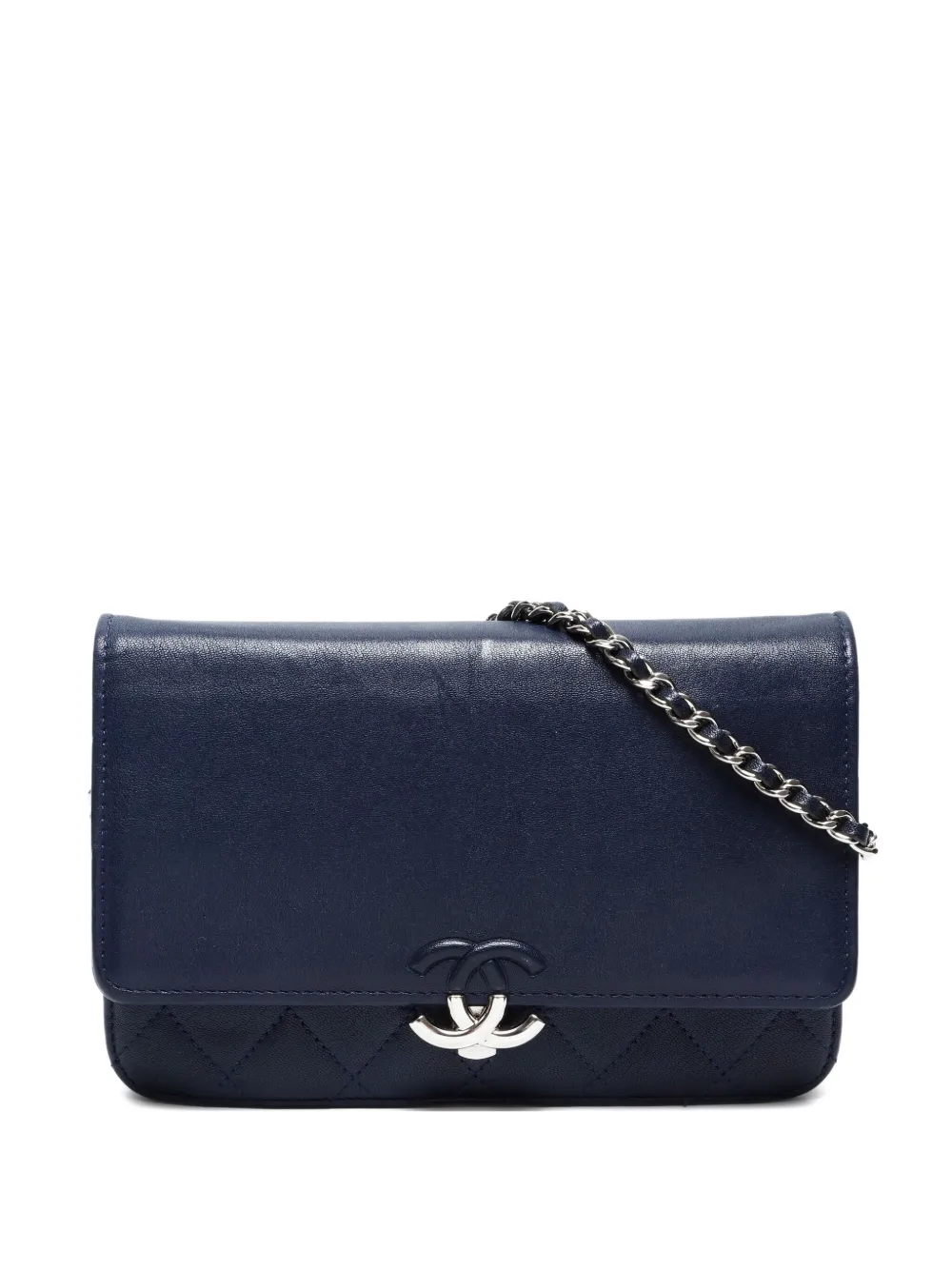 CHANEL Pre-Owned 2017 ココマーク ショルダーバッグ - ブルー CHANEL Pre-Owned 2017 ココマーク ショルダーバッグ - ブルー