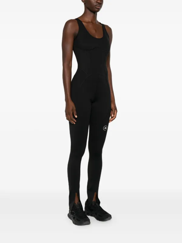 adidas by Stella McCartney ブラックタイツ L セール】adidas by Stella McCartney ツートーンレギンス