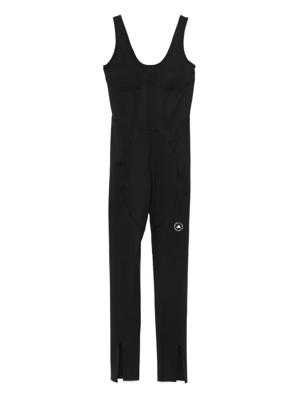 split-leg training jumpsuit