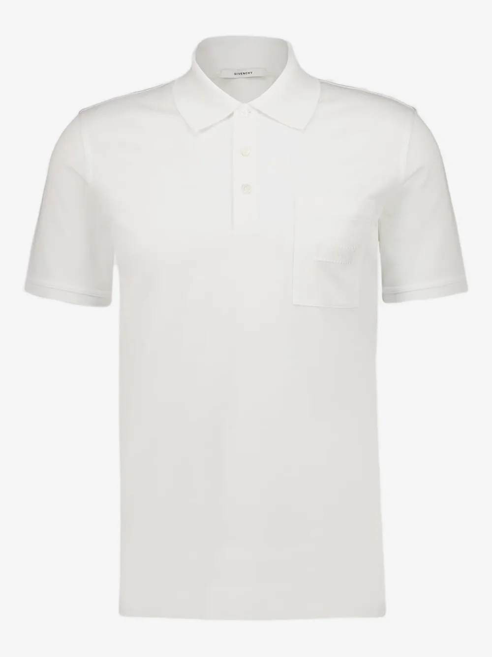 Givenchy regular-fit patch-pocket polo shirt | White | Image 1