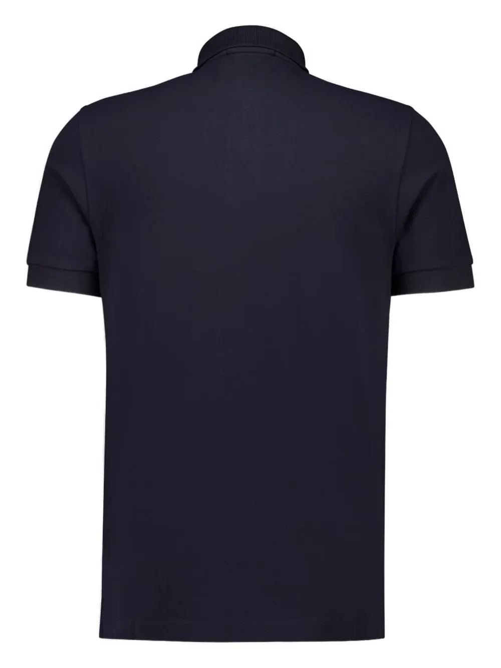 Stone Island short-sleeve logo-patch polo shirt - Blauw