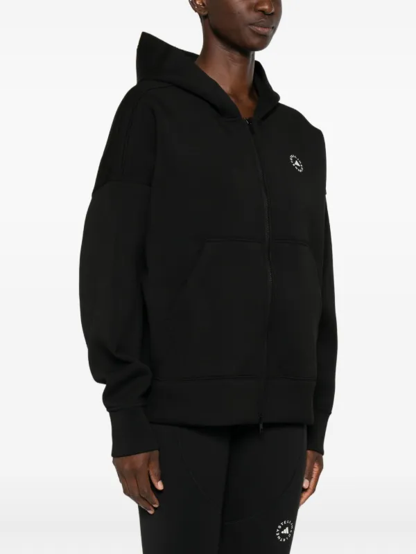 adidas by Stella McCartney ジップアップパーカー Adidas By Stella McCartney ジップアップ パーカー | ブラック