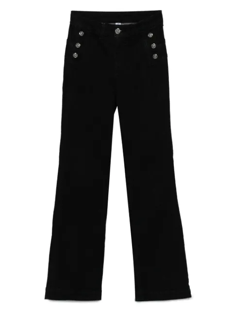 LIU JO button-detailed jeans