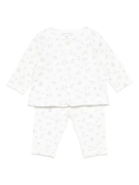 Tartine Et Chocolat rabbit-print trouser set