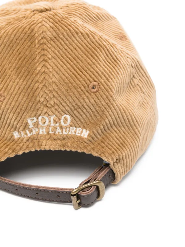 Polo Ralph Lauren Corduroy Woven Baseball Cap | Neutrals | FARFETCH
