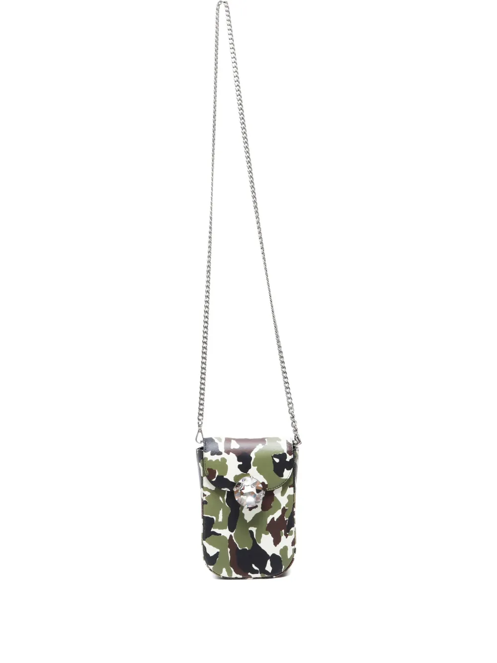 2010-2020s camouflage-pattern crystal-embellished phone case