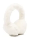 Max Mara fur earmuffs - White