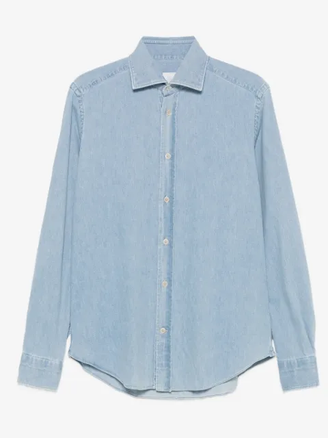 Eleventy long-sleeve denim shirt