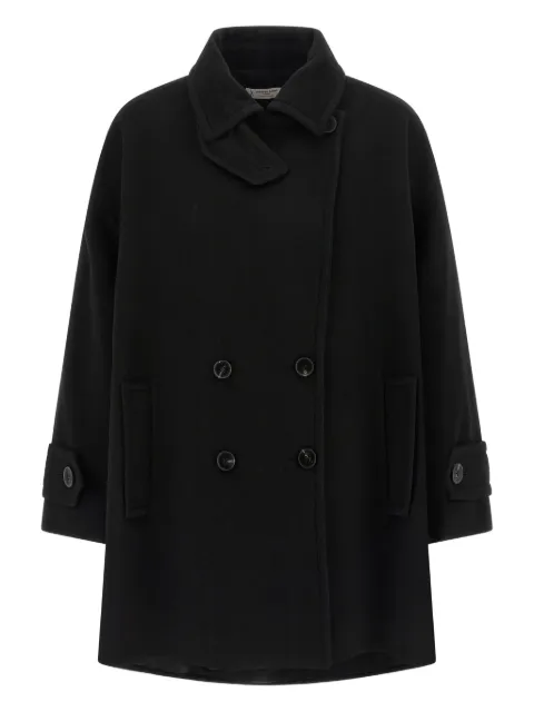 Alberto Biani double-breasted wool coat