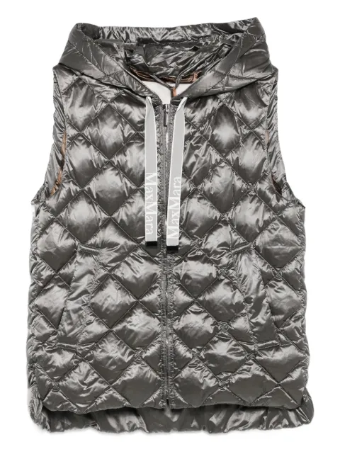 Max Mara quilted hooded gilet