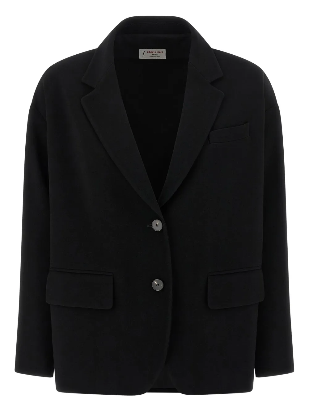 dropped-shoulder blazer