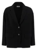 Alberto Biani dropped-shoulder blazer - Black