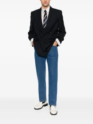 SAINT LAURENT ブラックブレザー Saint Laurent（サンローラン）メンズ テーラードジャケット ブレザー