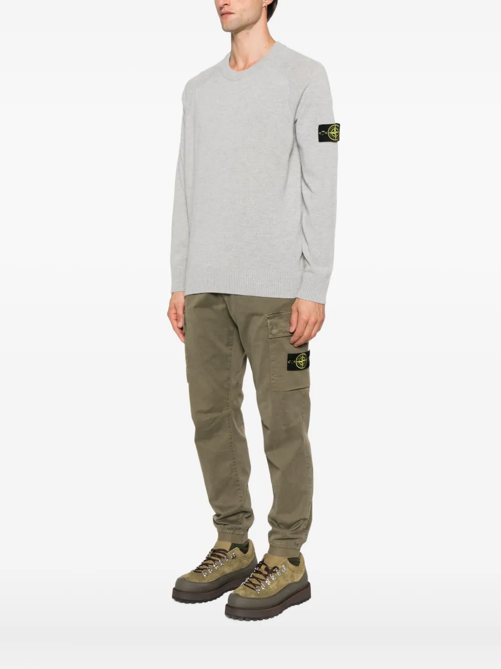 Stone Island wool sweater - Grijs