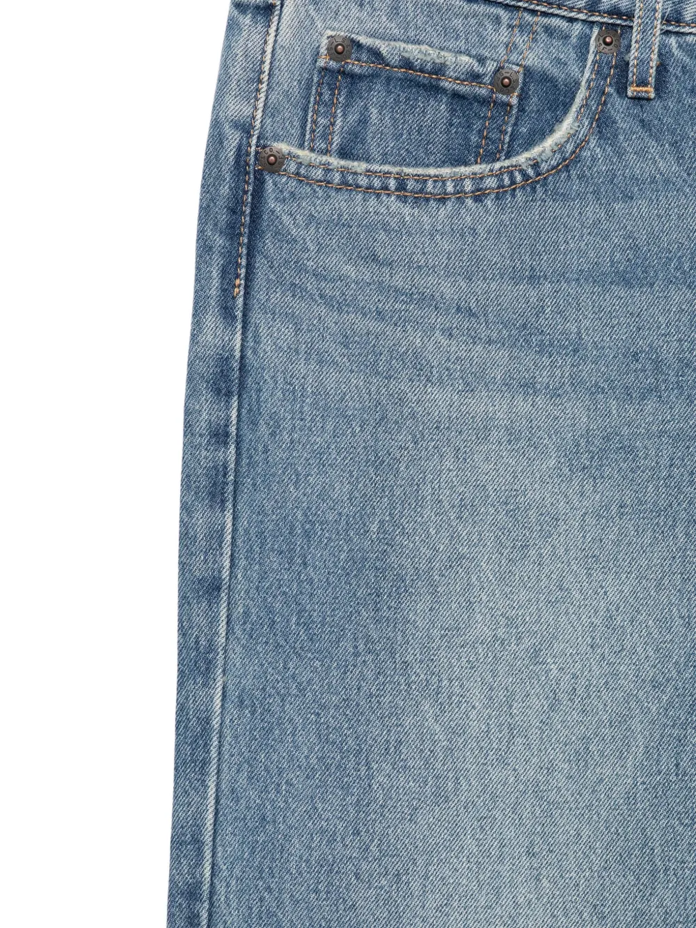 Levi's Jeans met riemlussen Blauw