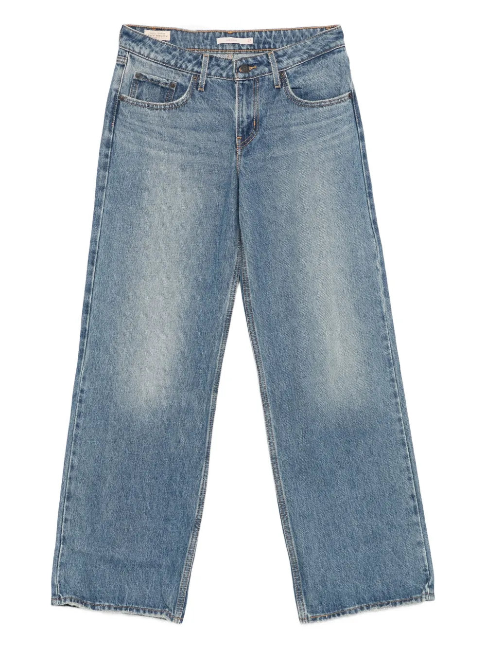 Levi's Jeans met riemlussen Blauw