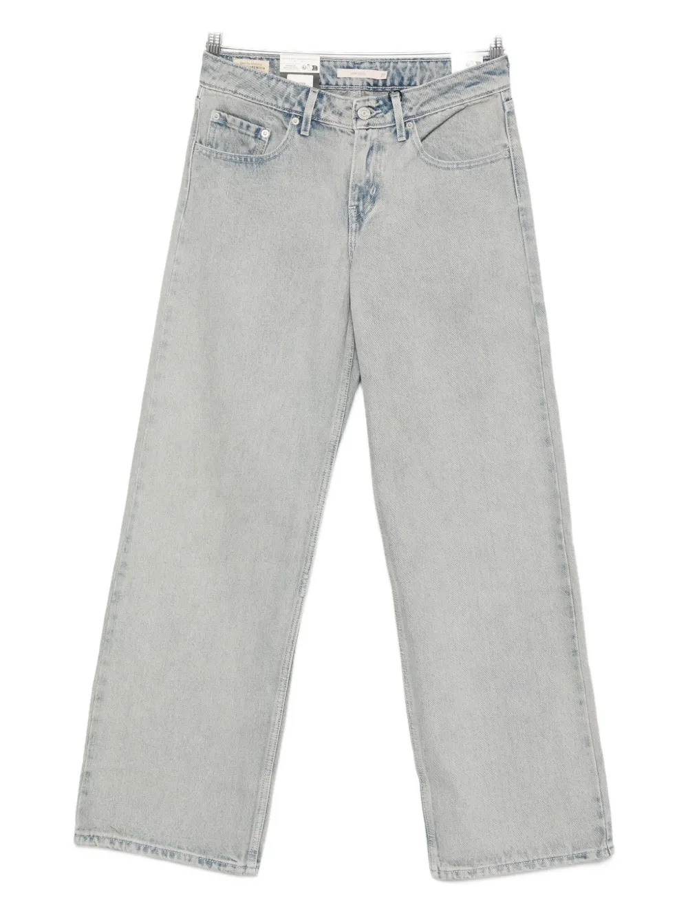 logo-patch jeans