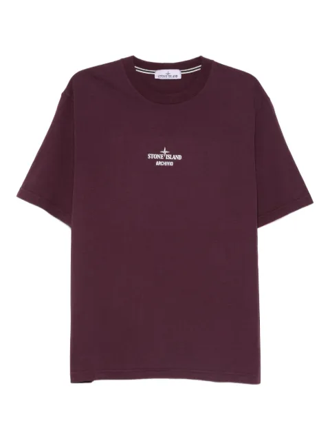 Stone Island logo cotton t-shirt
