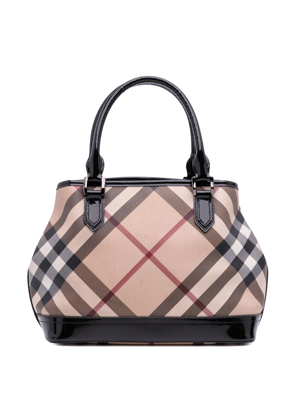 2000-2017 Supernova Check Coated Canvas handbag