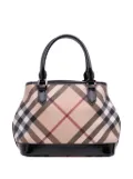Burberry Pre-Owned 2000-2017 Supernova Check Coated Canvas handbag - Brown