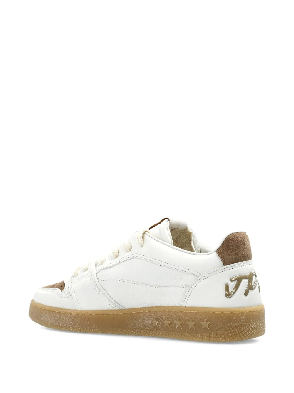 Enterprise Japan EJ EGG Rocket leather sneakers White