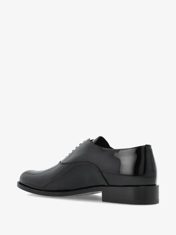 GIORGIO ARMANI Mens Black Soft Perforated Leather Shoes Size 45.Made In Italy Giorgio Armani Men main image 4