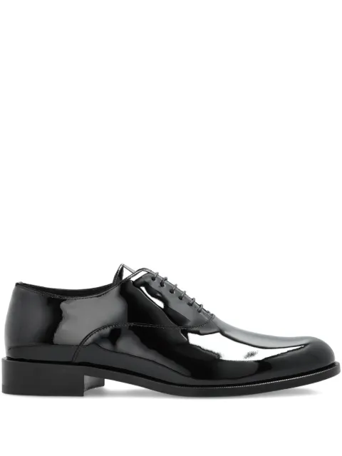 Giorgio Armani patent-leather lace-up shoes