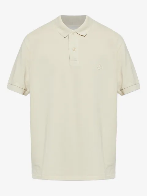 MARANT embroidered polo shirt