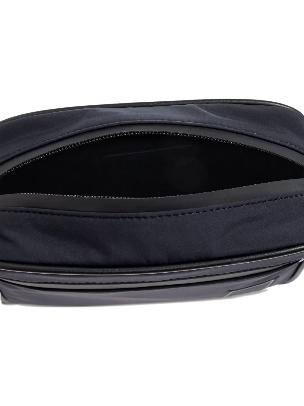 Emporio Armani Rugzak met logopatch en rits Blauw