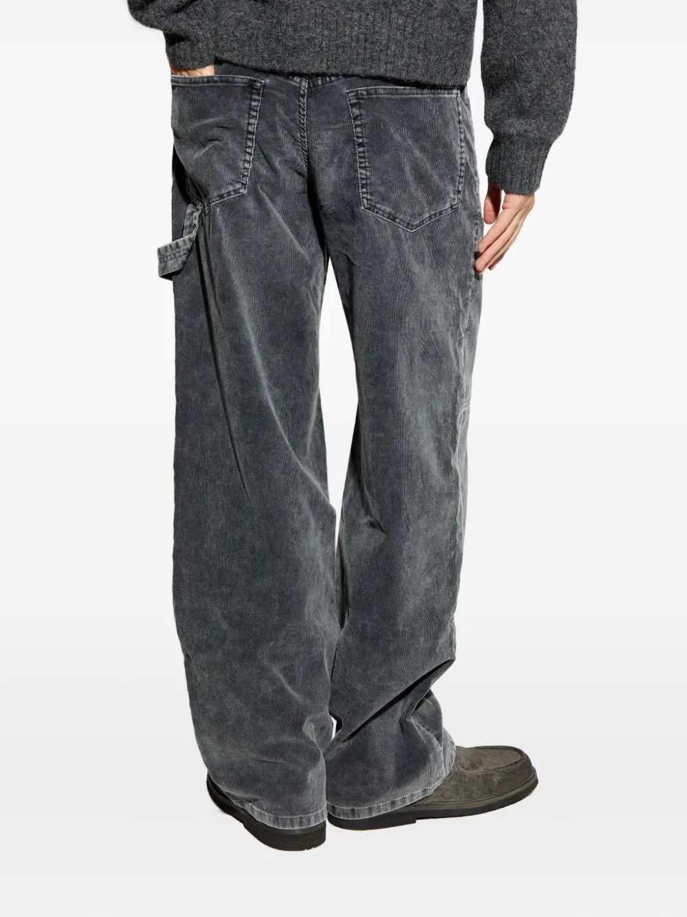 MARANT Cropped broek met vlakken Zwart