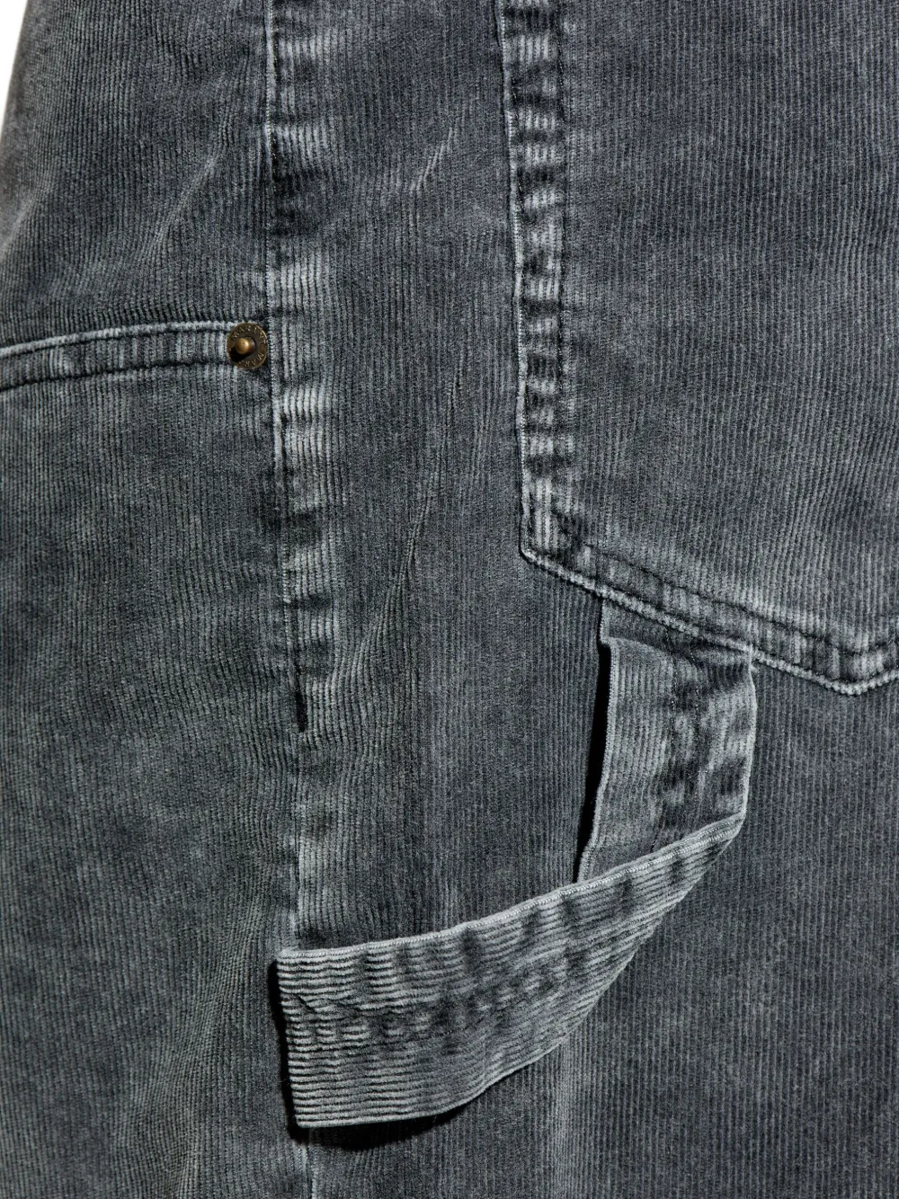 MARANT Cropped broek met vlakken Zwart