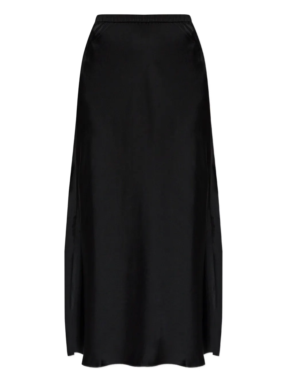 Samsoe & Samsoe Bias-cut Midi Skirt In Black