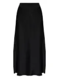 SAMSOE SAMSOE bias-cut midi skirt - Black