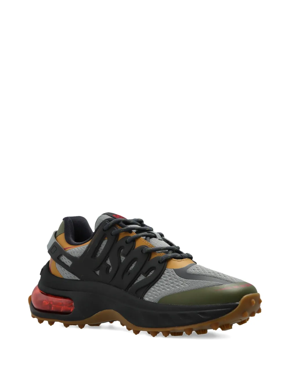 DSQUARED2 lace-up panelled low-top sneakers Black