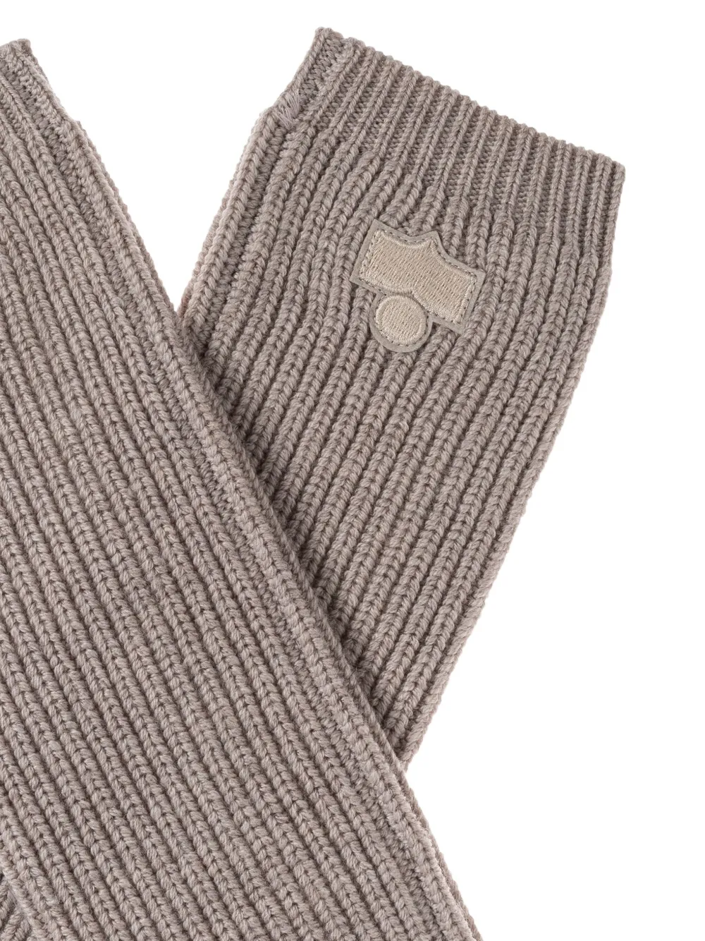 ISABEL MARANT Vingerloze handschoenen Beige