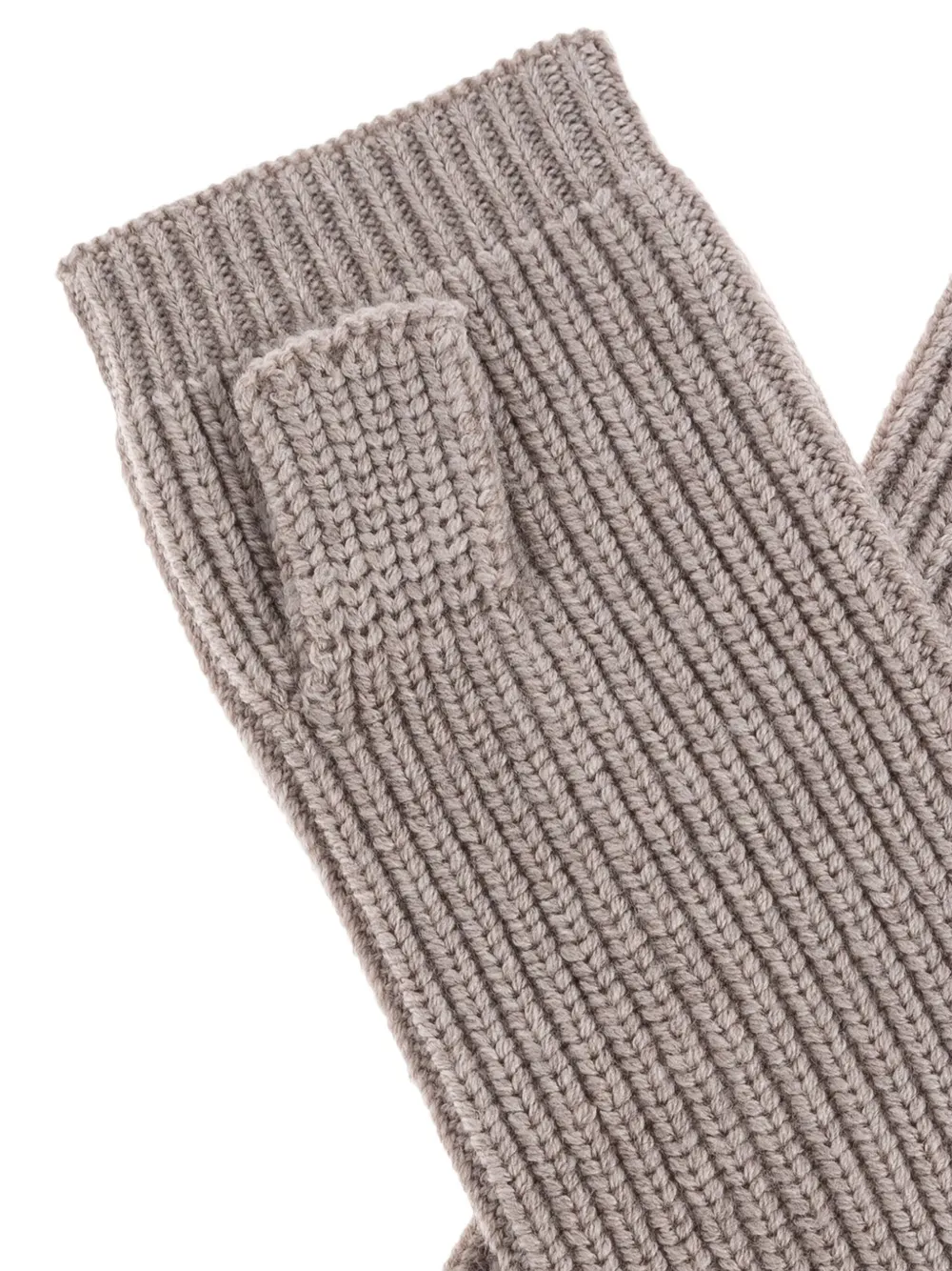 ISABEL MARANT Vingerloze handschoenen Beige