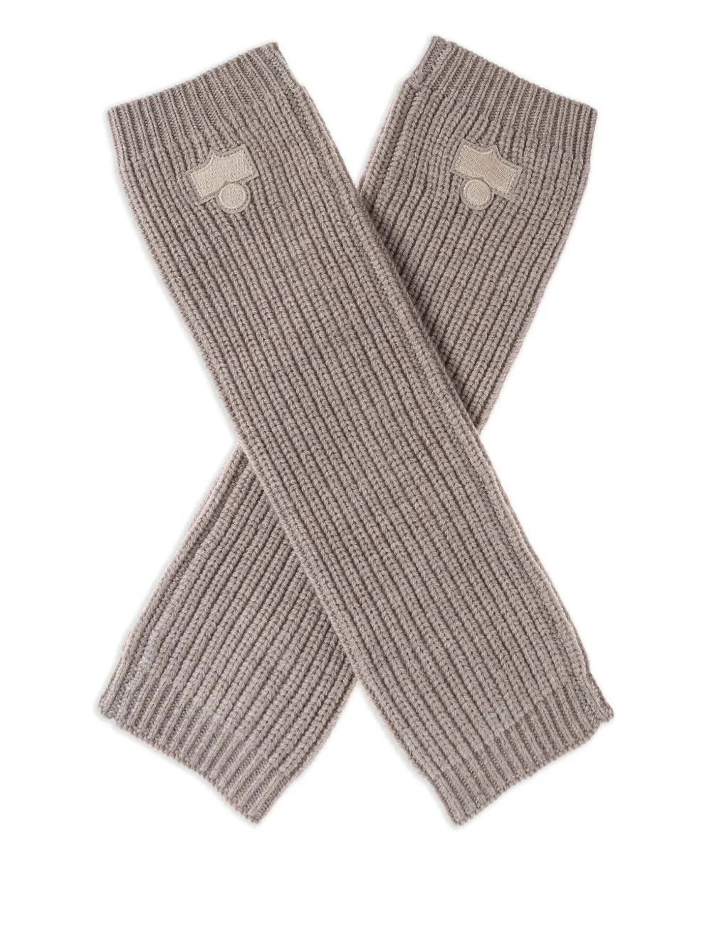 ISABEL MARANT Vingerloze handschoenen Beige