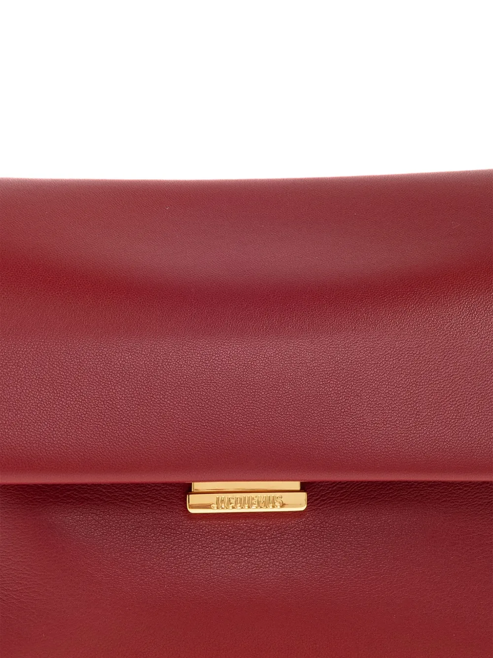 Jacquemus Le Rond Carré kleine schoudertas Rood