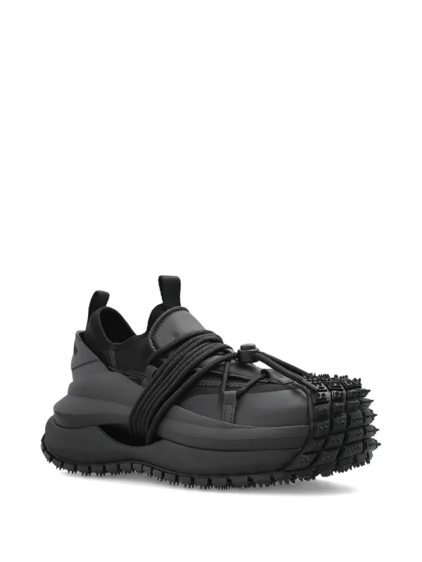 archive Emporio Armani ダービーシューズ スタッズ Emporio Armani スタッズ スニーカー | ブラック | FARFETCH JP