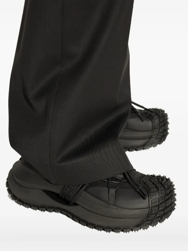 Emporio Armani スタッズ スニーカー | ブラック | FARFETCH JP