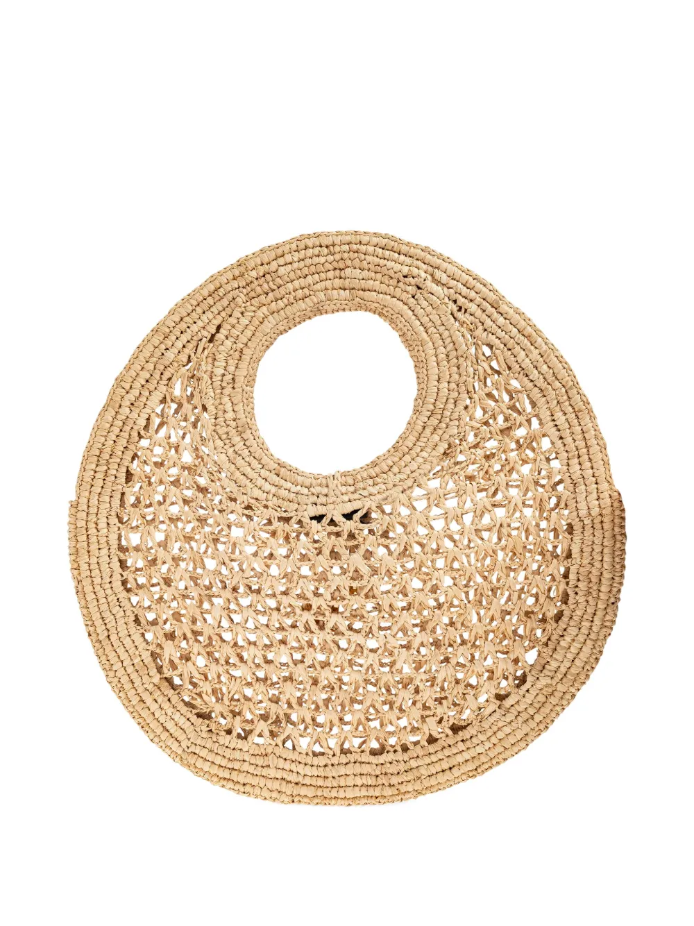 Jacquemus medium Le Spiaggia round bag - Beige