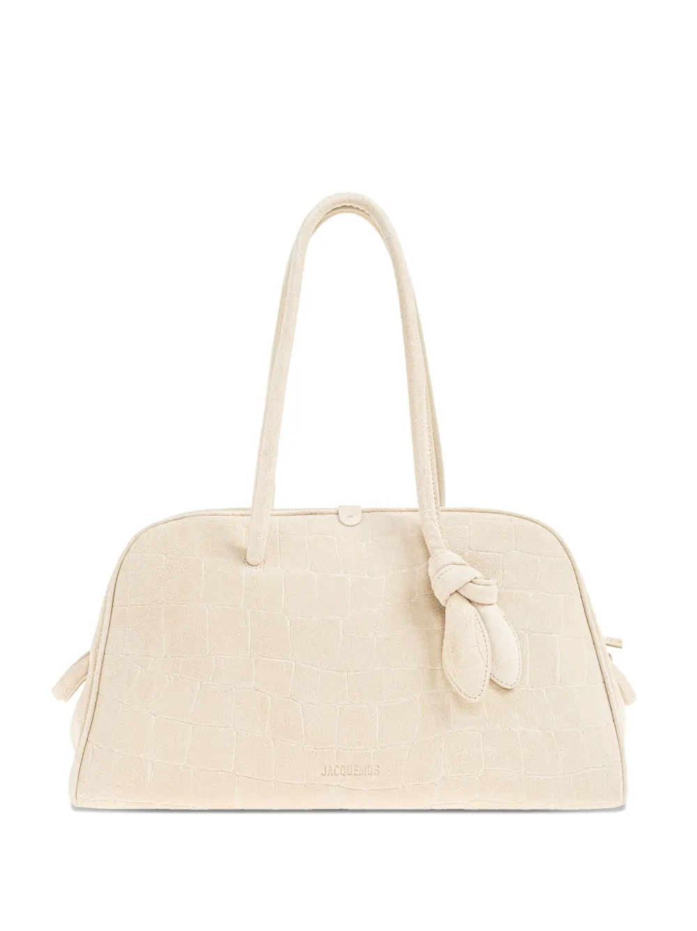 Jacquemus The Turismo leather top-handle tote bag - Toni neutri